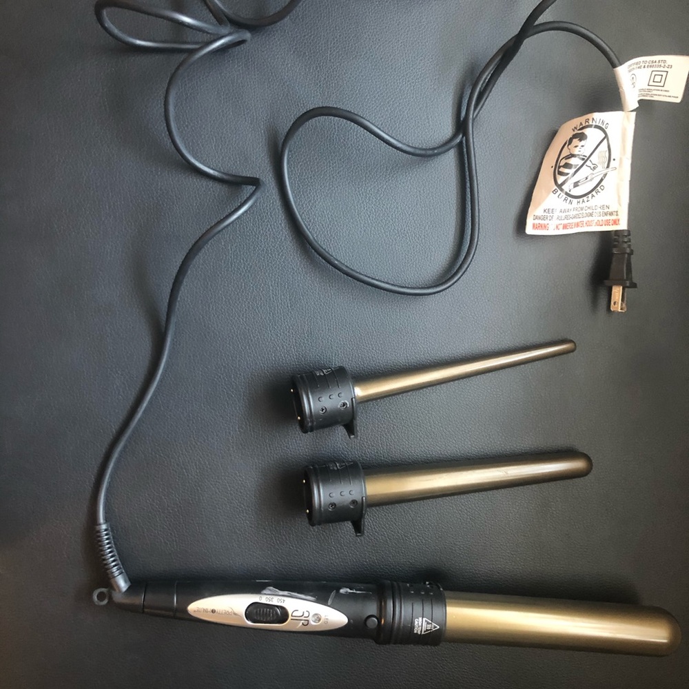 “pretty in a minute” curling wand